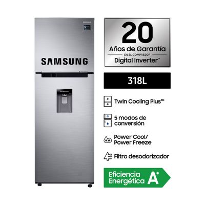 Refrigeradora 318 L RT32K5730S8 Silver