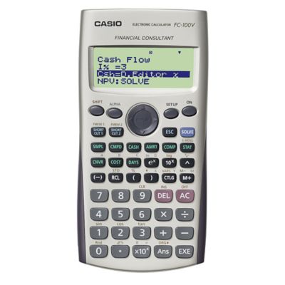 Calculadora Financiera FC-100V 
