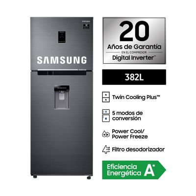 Refrigerador Top mount RT38K5930BS/PE Silver