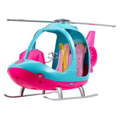 Barbie Helicóptero y Accesorios