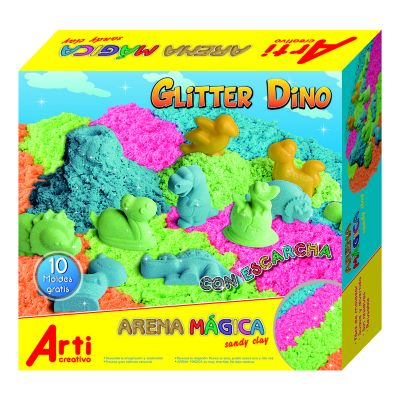 Arena Mágica Glitter Dino
