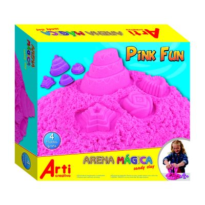 Arena Mágica Pink Fun