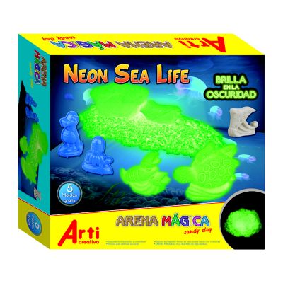 Arena Mágica Neon Sea Life