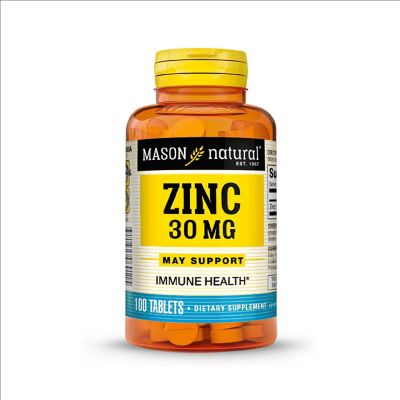 Zinc 30 Mg Mason Natural
