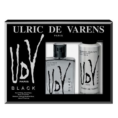 Ulric de Varens Estuche Black Edt 100 ml + Deo 200 ml 