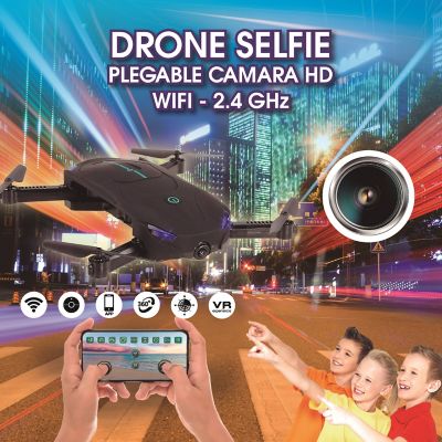 Drone con Cámara para Selfies HD WiFi 