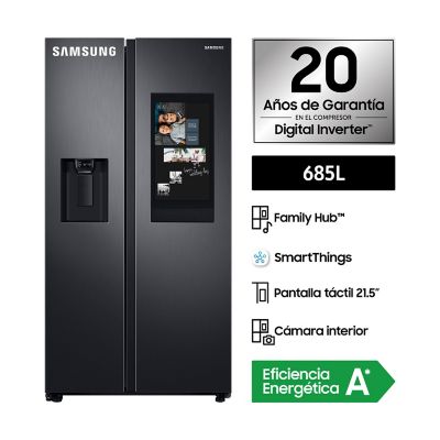 Refrigeradora SBS 685L FAMILY HUB RS27T5561B1/PE
