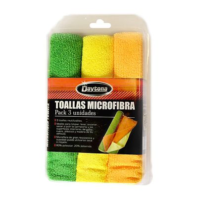 Pack 3 Toallas Microfibra