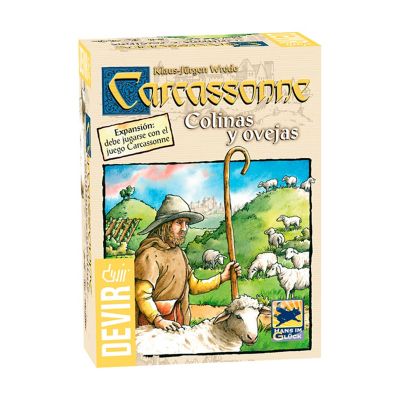 Carcassonne: Expansión Colinas Y Ovejas