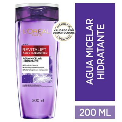 Agua Micelar Revitalift Ácido Hialurónico 200 ml L'Oréal Paris Skin Care