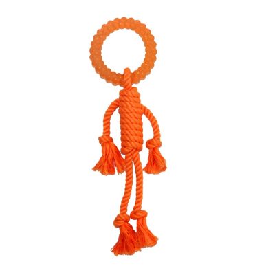 Juguete Hombre de Soga +Tpr 30,5 cm - Naranja