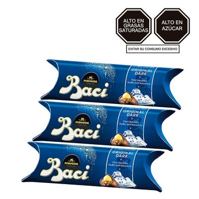 Pack x 3 Baci Chocolate Original Tubo 37.5gr
