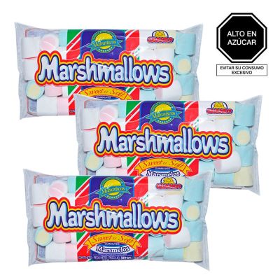 Pack x 3 Guandy Marshmallows Bicolor 255gr