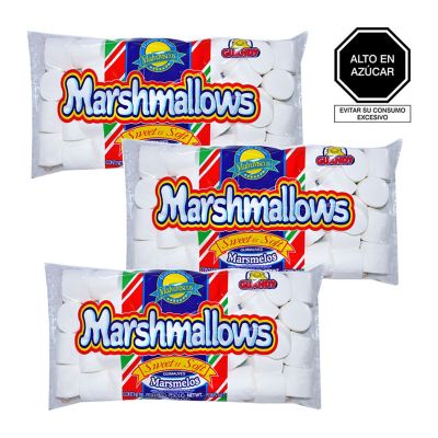 Pack x 3 Guandy Marshmallows Blancos 255gr