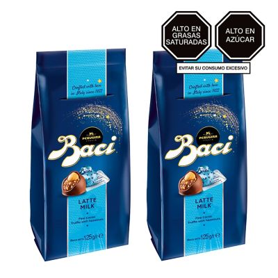 Pack x 2 Baci Bag Chocolate De Leche 125gr