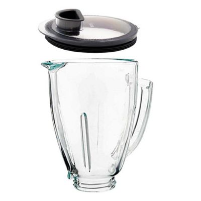 Vaso para licuadora reversible de vidrio