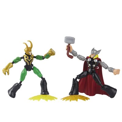 Figura de Acción Thor Vs. Loki Bend And Flex