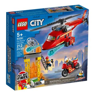 Lego 60281 Helicóptero de Rescate de Bomberos