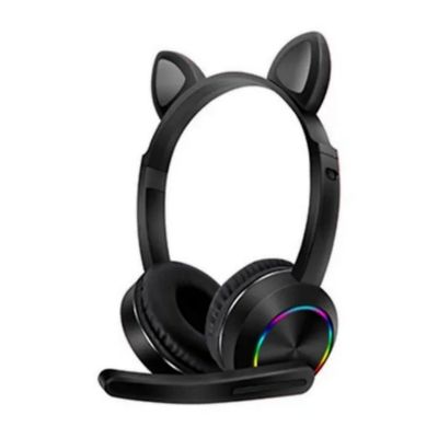 Audífono Gamer Bluetooth Orejas de Gato