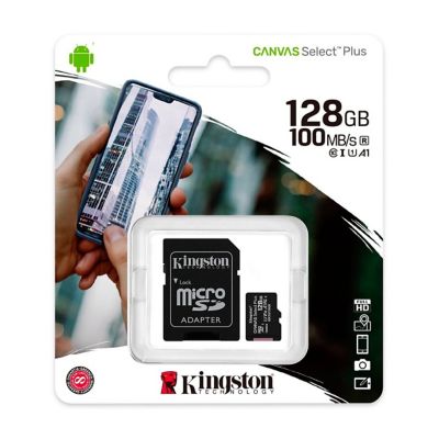 Memoria Micro SD 128GB Clase 10 Plus
