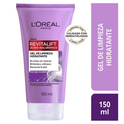Gel Limpiador Revitalift Ácido Hialurónico 150 ml L'Oréal Paris Skin Care