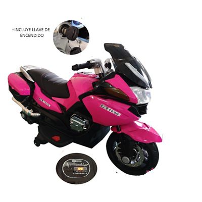 Yamaha moto asiento doble Rosa