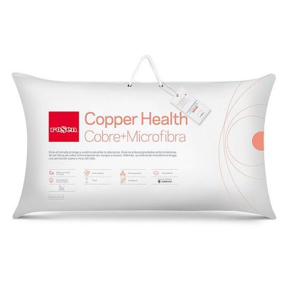 Almohada de Microfibra Copper Health King 50x90cm