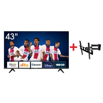 LED 43 Full HD Android Smart TV + RACK DE PARED