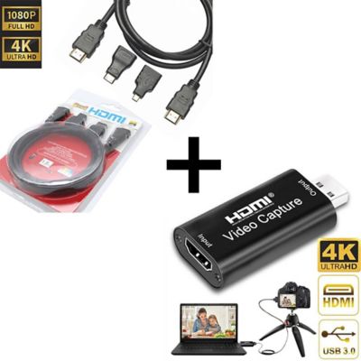HDMI  4k Capturador De Video Interlud + Cable