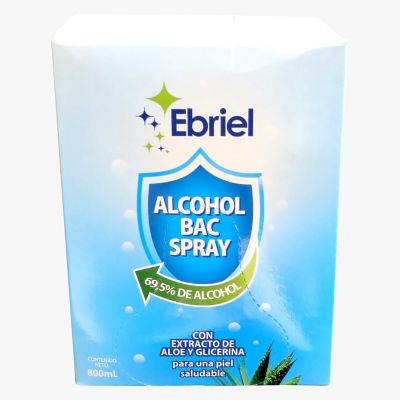 Alcohol Bac Spray 800ml