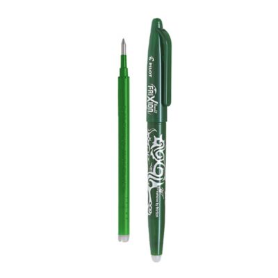 Bolígrafo de Tinta Borrable Frixion Ball Verde + Recarga