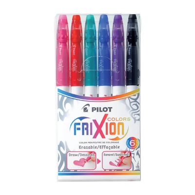 Bolígrafo de Tinta Borrable Frixion Ball Colors - Set x 6 unidades