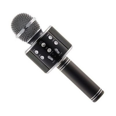 Micrófono Karaoke con módulo de audio - Negro