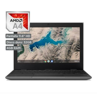 Chromebook 11.6 100E 2D Gen AMD A4 4gb 32gb HD