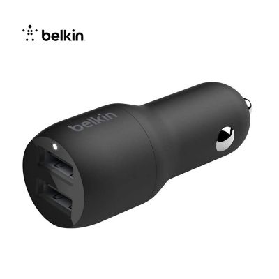 Cargador De Auto Belkin CCB001BTBK 24W Doble USB-A
