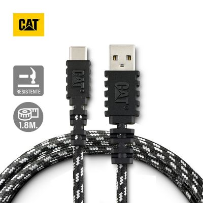 Cable Carga Y Datos CAT Resitente USB a USB-C 1.8 Metros