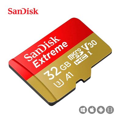 Memoria Micro SD Sandisk Extreme 32GB UHS-I U3 A1 100 Mb/s