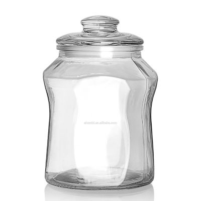 Frasco canister recipiente de vidrio 2lt