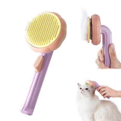 Cepillo Calabaza removedor de pelo para Mascota
