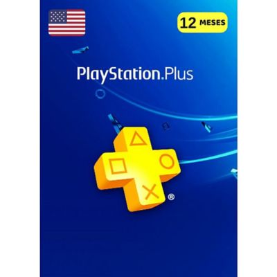 Código Playstation Plus 12 Meses Usa Ps4 Ps5