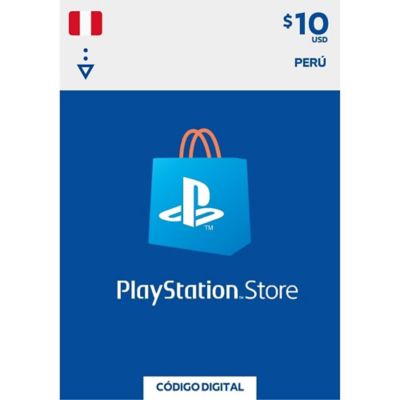 Código PlayStation Network 10 Dólares Perú PS4 PS5