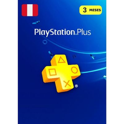 Código PlayStation Plus 3 Meses Perú PS4 PS5