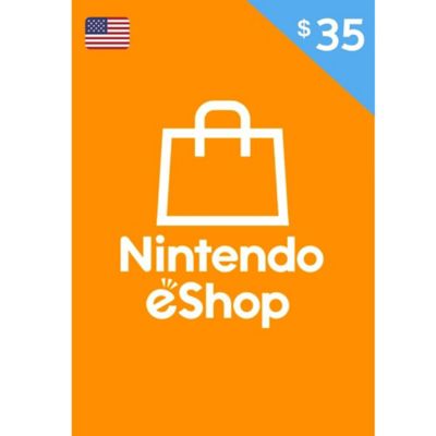 Codigo Nintendo eShop 35 dolares USA Switch 3ds