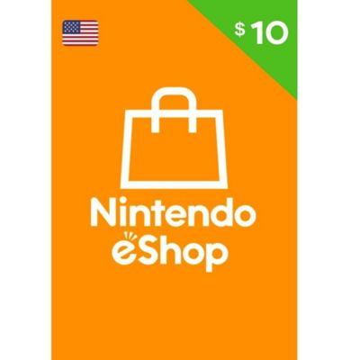 Codigo Nintendo eShop 10 dolares USA Switch 3ds
