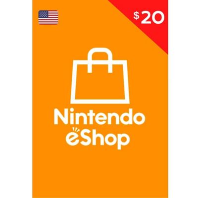 Codigo Nintendo Eshop 20 Dolares Usa Switch 3Ds