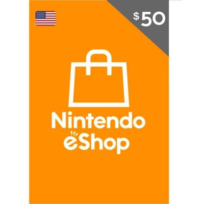 Codigo Nintendo Eshop 50 Dolares Usa Switch 3Ds