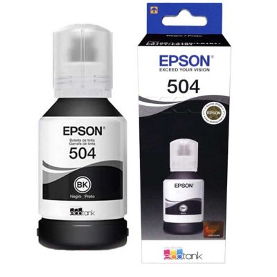 Botella Tinta Epson T504120-Al Negro