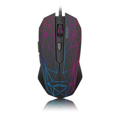 Mouse Gamer Usb Xfinity M809 Led 7 Colores
