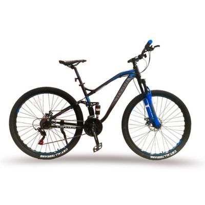 Bicicleta Jeff Megamo Aro 29 Negro con Azul