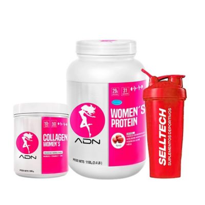Women Protein 1.1kg Vainilla+Colágeno 500gFruit